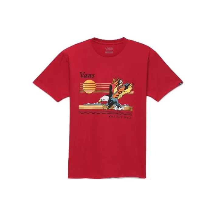 Vans SOARING EAGLE SS T-Shirts Unisex Red-0