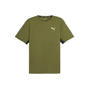 PUMA Run Favourite Velocity T-Shirt Men's Olive Green