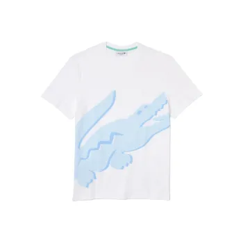 LACOSTE SS22 T Shirt Men's White