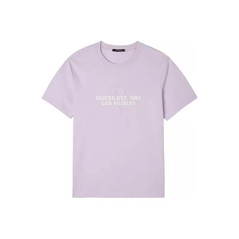 GUESS T-Shirts Unisex Purple-0
