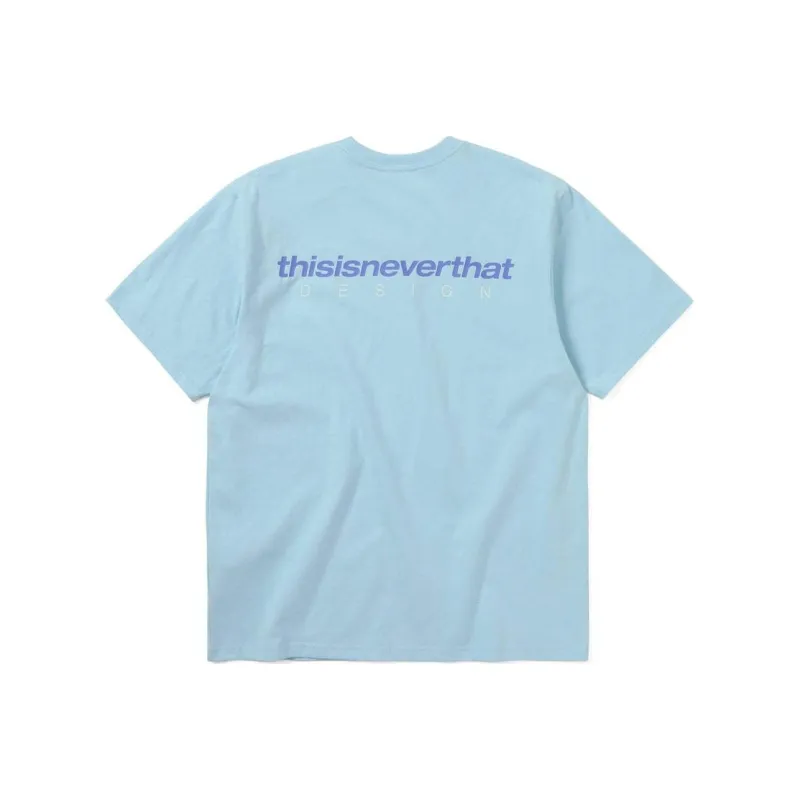 Thisisneverthat SS24 DSN Logo Tee T Shirt Unisex Sky Blue-0