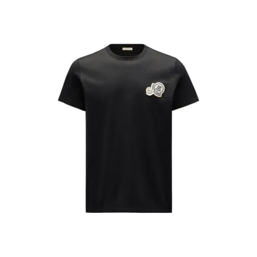 Moncler Logo Patch Crewneck T Shirt
