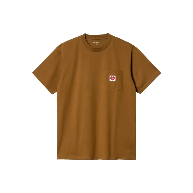 Carhartt WIP T Shirts Men Brown-0