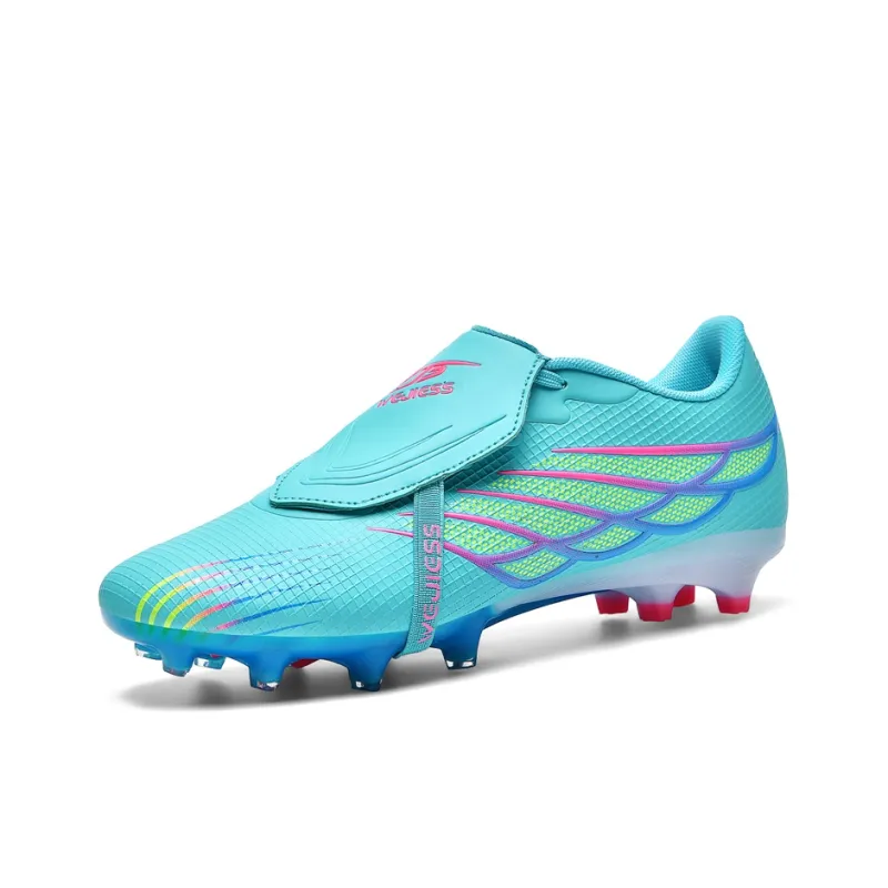 QIUTEXIONG FG Firm Ground Soft Ground, Artificial Ground, Natural Ground Slip Resistant Coverage Soccer Shoes Unisex-1