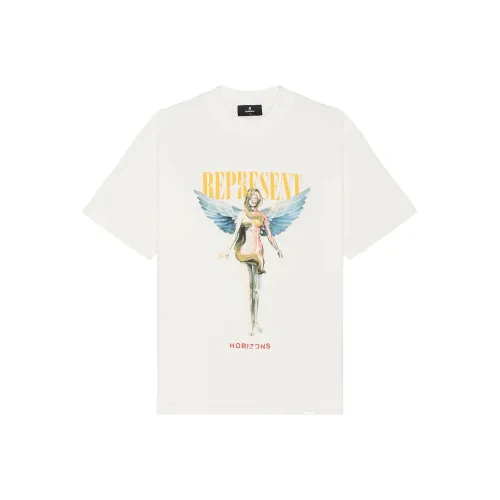 REPRESENT Logo print Cotton T shirt