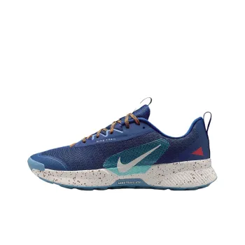 Nike Juniper Trail 3 Anti Slip Wear Resistant Low Top Trail Running Shoes Unisex Blue