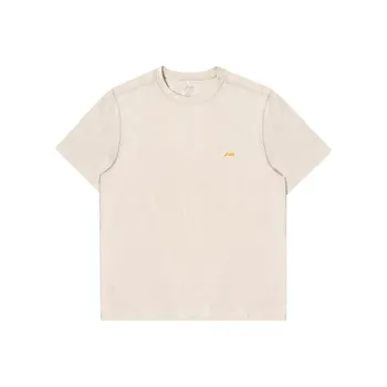 Asics T-Shirts Unisex Beige