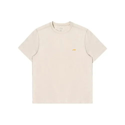 Asics T-Shirts Unisex Beige