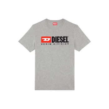 DIESEL Logo Detailed Crewneck T Shirt