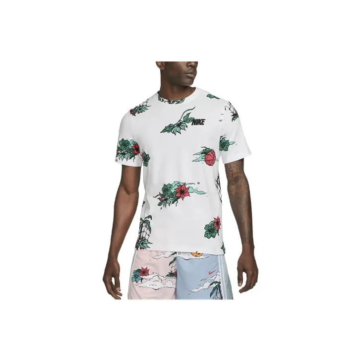 Nike T-Shirts Men White-0