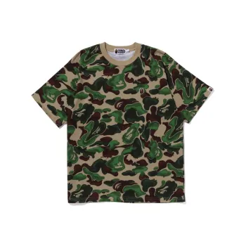 A BATHING APE Art Camo Ape Head One Point Tee
