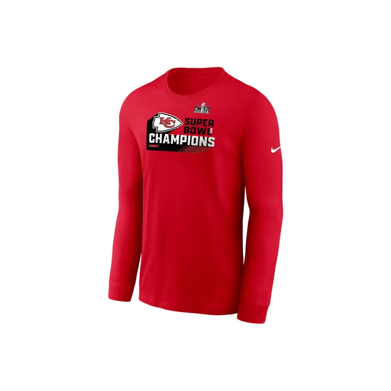 Nike Kansas City Chiefs Super Bowl LVIII Champions Iconic T-Shirt Kansas City Chiefs Men's Red-0