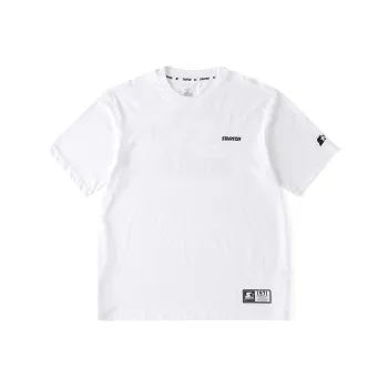 STARTER Drop Shoulder Sleeve T-Shirt Unisex American Vintage