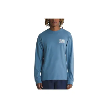 Vans Petal And Pest Long Sleeve T Shirt T Shirt Men's Blue