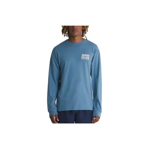 Vans Petal And Pest Long Sleeve T Shirt T Shirt Men's Blue