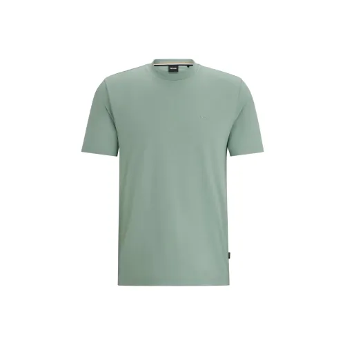 HUGO BOSS Rubberised logo T shirt