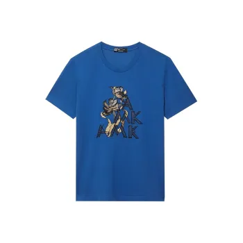 ANDREW MACKENZIE T Shirt Men's Blue