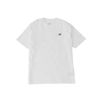 New Balance Drop Shoulder Sleeve T Shirt Men's White