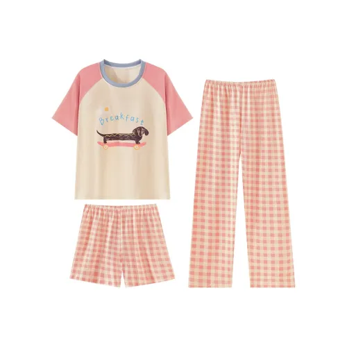 OUSHIBO Pajama Set Women's Image Color