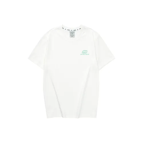 Skechers T Shirt Unisex Marshmallow White