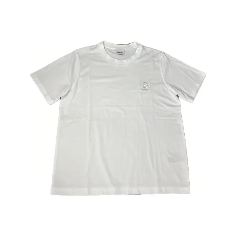 Burberry T Shirts Unisex White-0