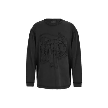 WHOOSIS The Boyhasnopatience Series T Shirts Unisex Washed Carbon Gray