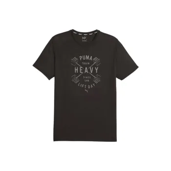 PUMA TRACK MEET T-Shirts Men Black