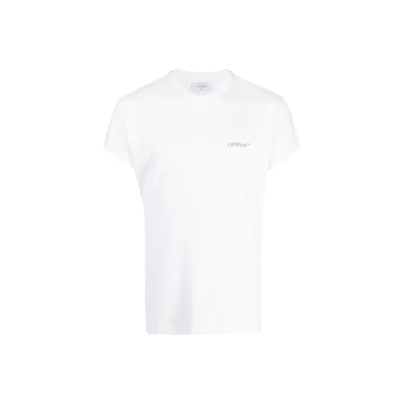 OFF WHITE T Shirts Men White-0