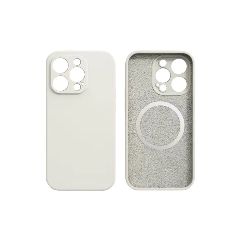 Sopi Silicone Material Macaron Magnetic Phone Cases Compatible With IPhone 16/15 Pro Max/Apple 13/14 Pro Max Collection-3