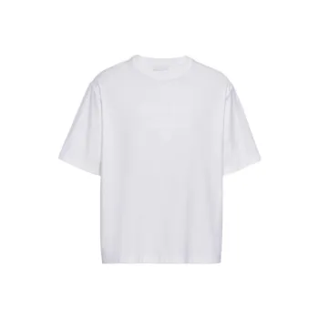 PRADA Logo Detailed Crewneck T Shirt