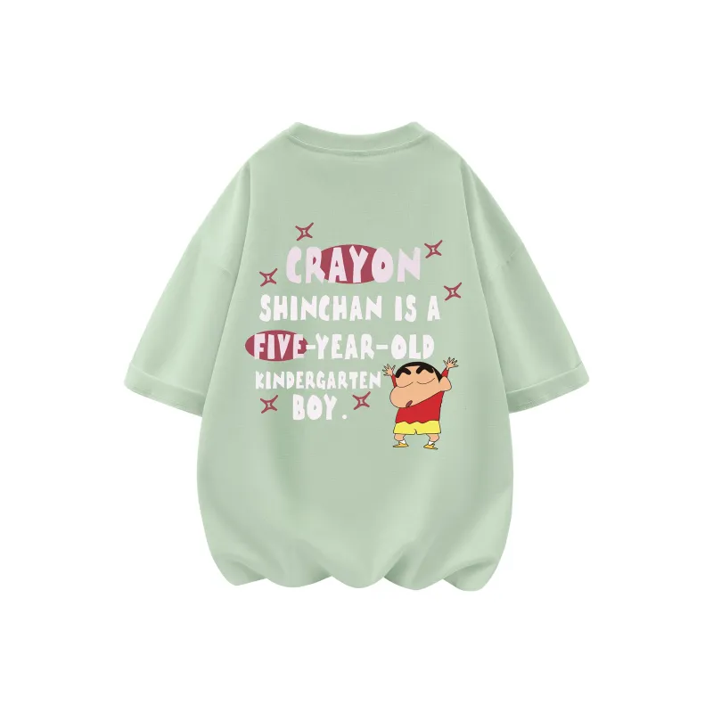 Crayon Shinchan Short Sleeved T Shirts Unisex-10