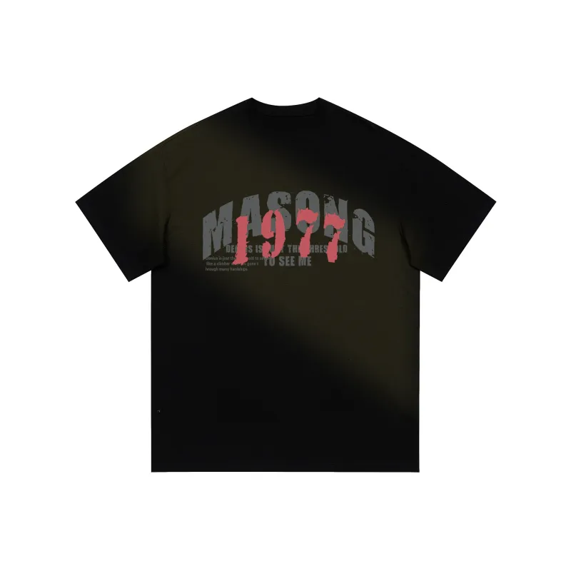 Masongarments T Shirt Unisex Cream-3