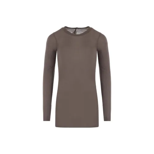 RICK OWENS T-Shirts Men Gray