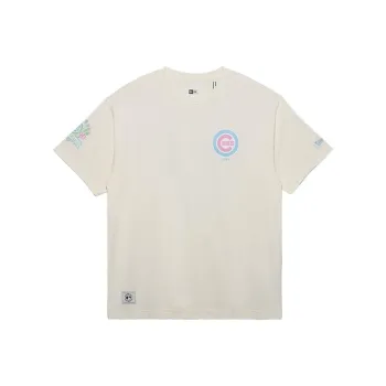 New Era T Shirt Unisex Ivory White