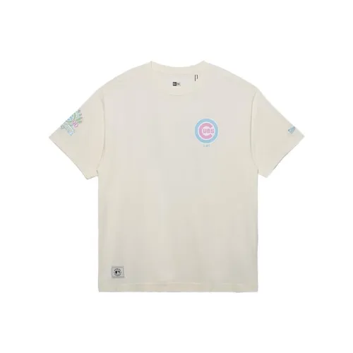 New Era T Shirt Unisex Ivory White
