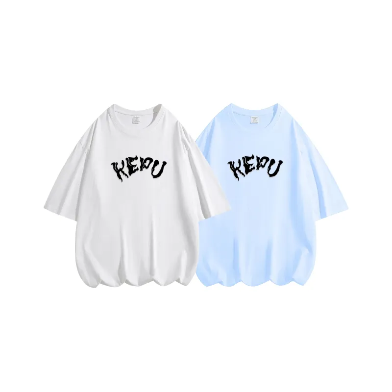 Kepu Short Sleeved T Shirts Unisex 2 Pack-12