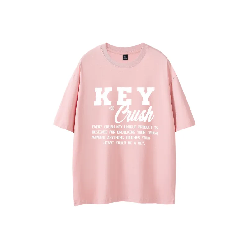 CRUSH KEY SS24 Drop Shoulder Sleeve T Shirt Unisex-4