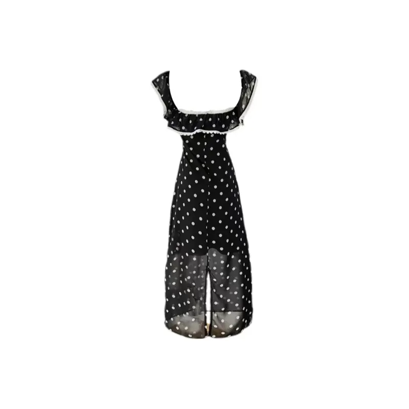 IQC Slip Dresses Women's Black-1