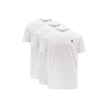 Moncler Logo patch Short sleeve T shirt