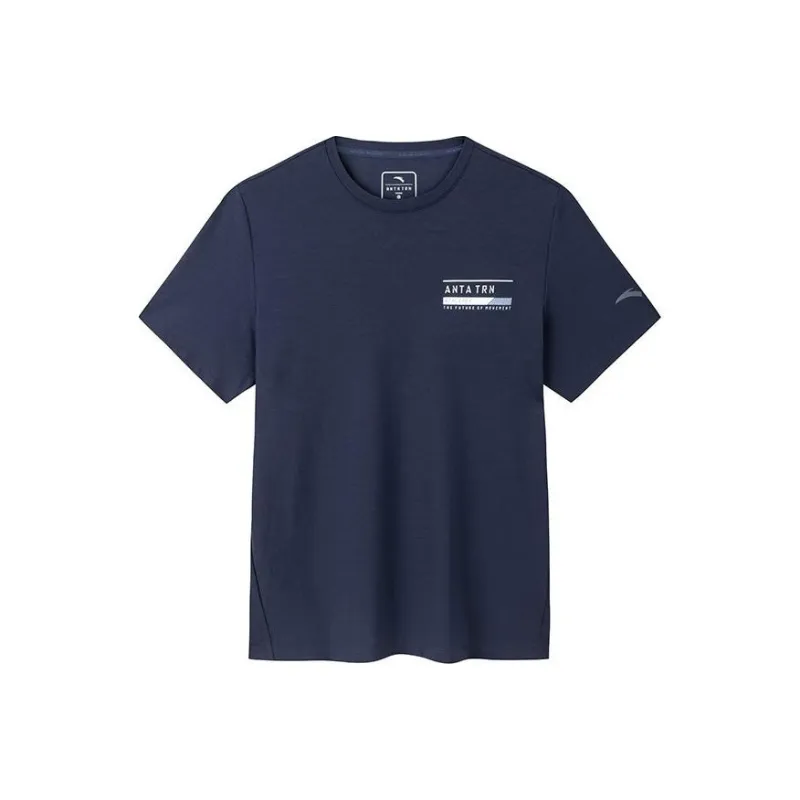 Anta Variety Training Collection T Shirt Men's Midnight Blue-0