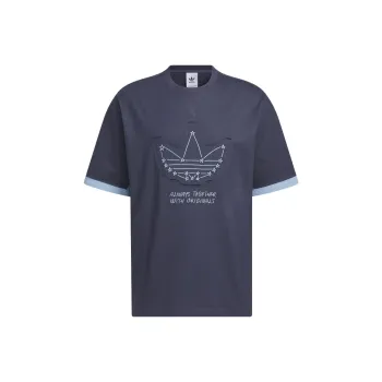 Adidas Originals T Shirt Unisex Navy Blue