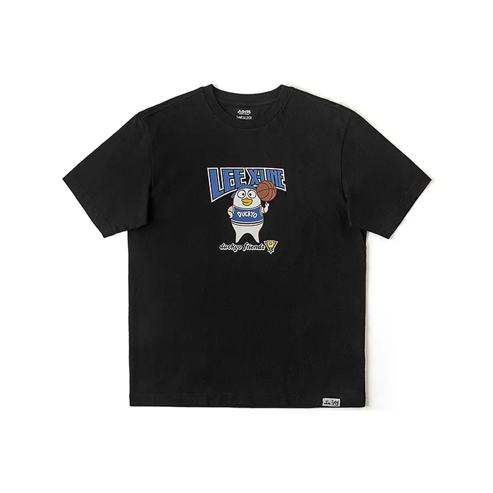 Lee Little Liu Duck Co branded Model T Shirts Unisex Black-0