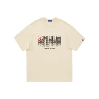 ZHULE T-Shirt Unisex Beige Apricot