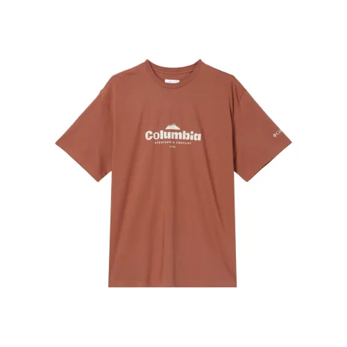Columbia Regular T Shirt Unisex Orange