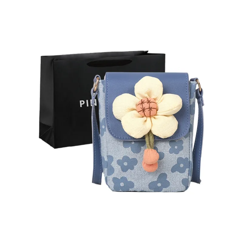 PINK·LAND Canvas Shoulder Bag Women's-24