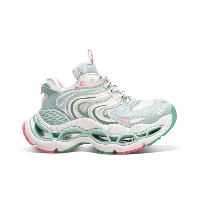 TIMESPEAK Lunar Shadow Series Low Top Couple, Chunky Sneakers Unisex-2