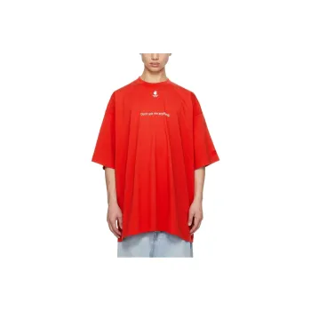 Vetements T-Shirts Men Red