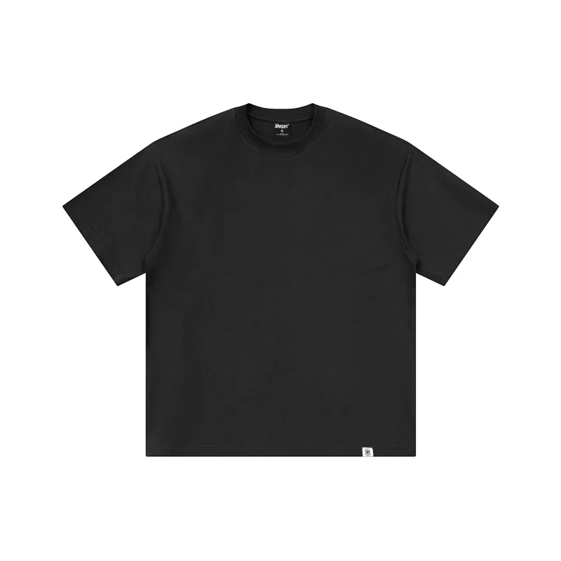 ZMOH Plain Net Series T Shirts Unisex-4