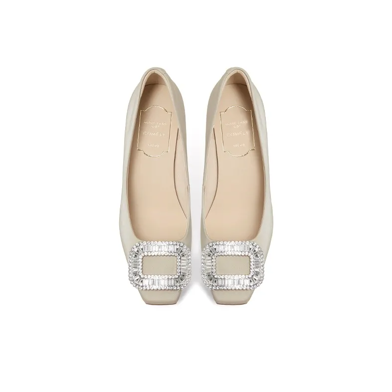 COMELY High Heels Women's Pink Apricot/Silver Gray-3