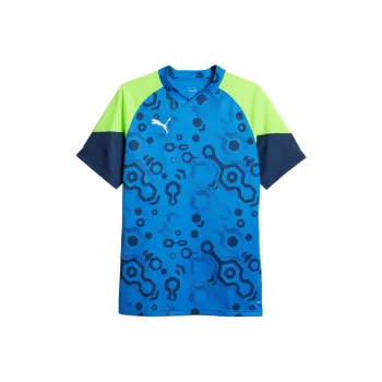 PUMA T-Shirts Men Navy Blue-Green
